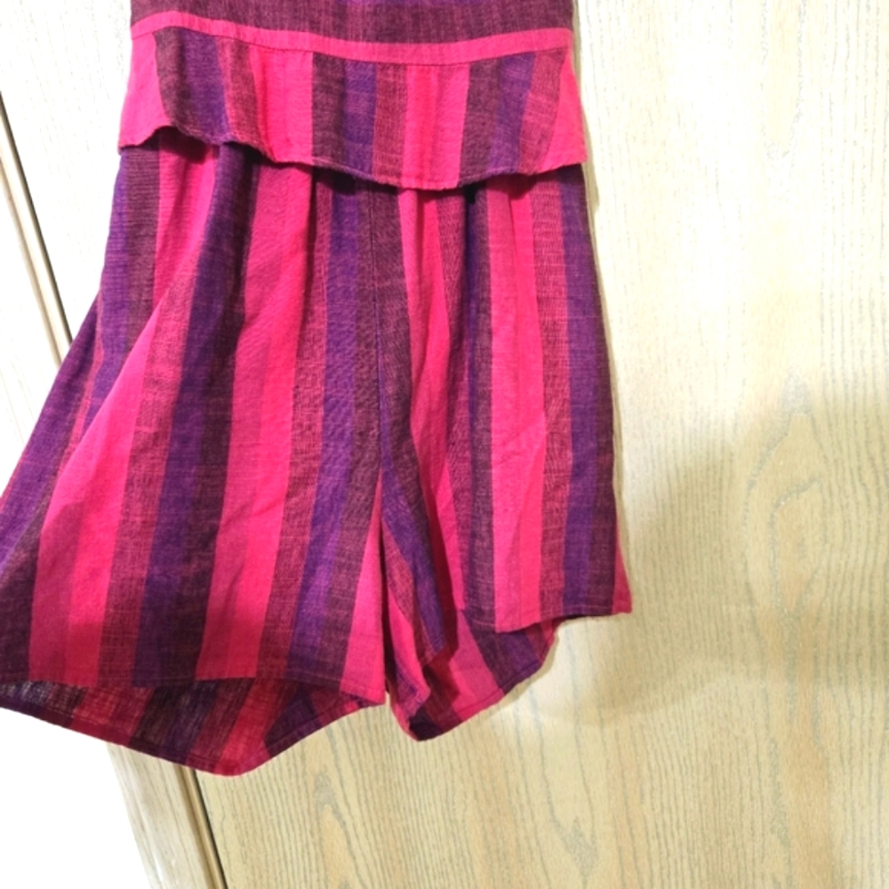 Anthropologie Amadi Linen Romper.Retail$128 ptp 18" (stretch) - Picture 4 of 7